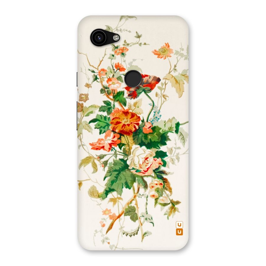 Summer Floral Back Case for Google Pixel 3a XL