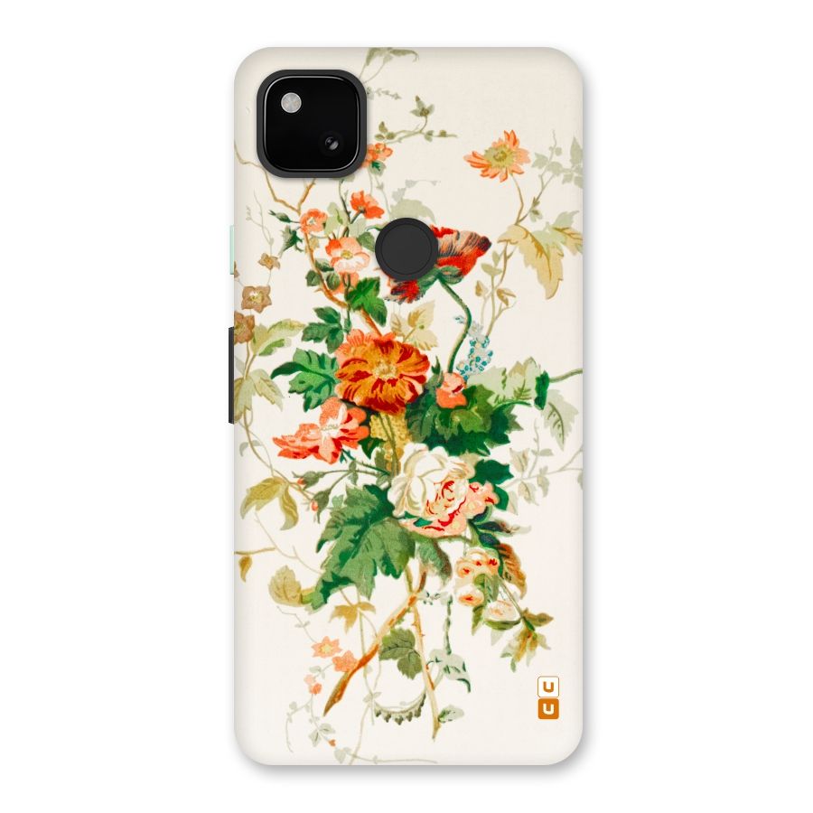 Summer Floral Back Case for Google Pixel 4a