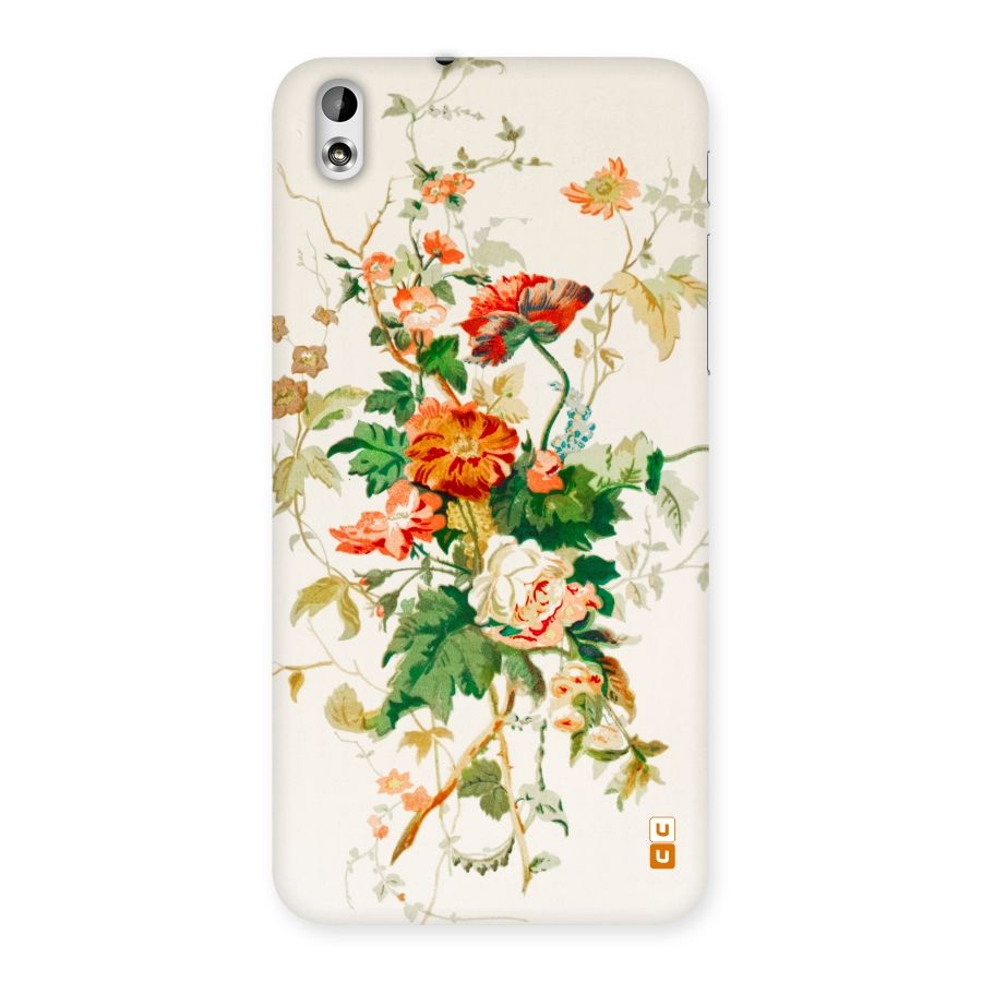 Summer Floral Back Case for HTC Desire 816g