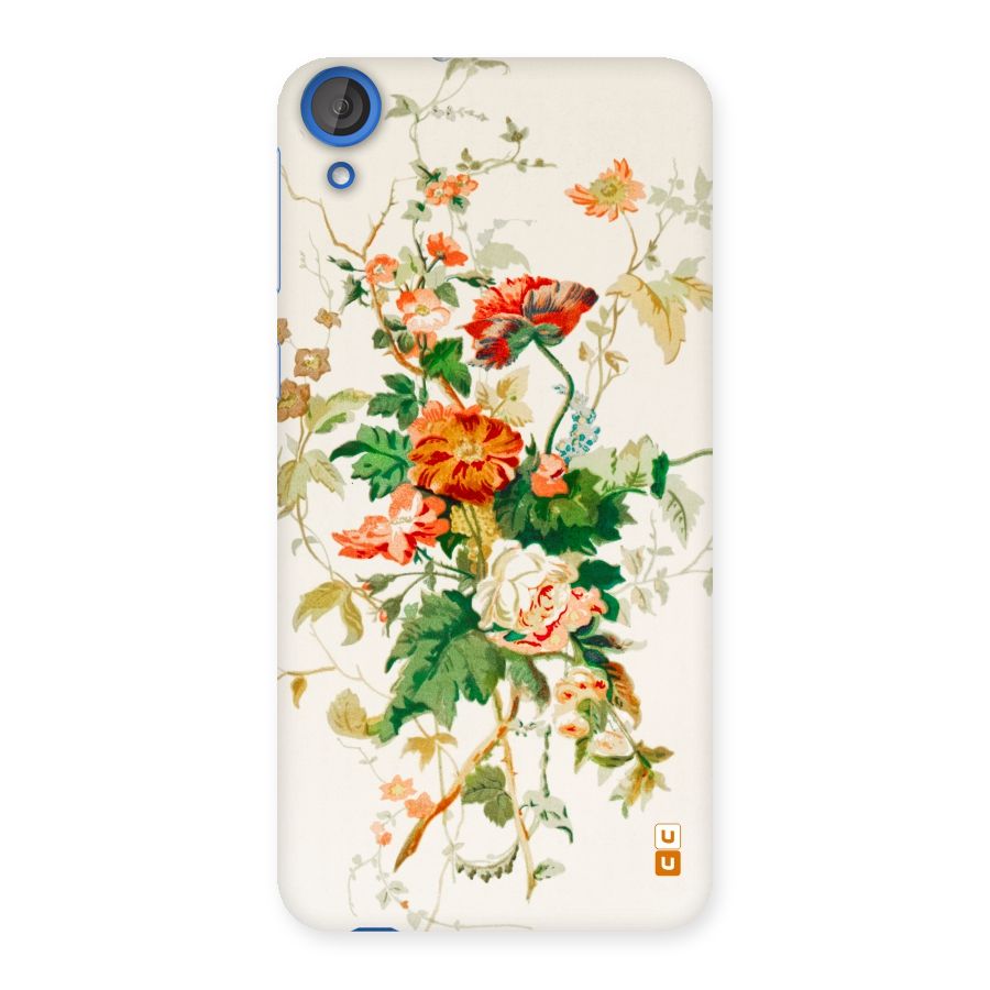Summer Floral Back Case for HTC Desire 820