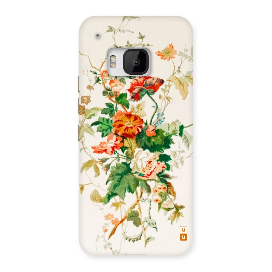 Summer Floral Back Case for HTC One M9