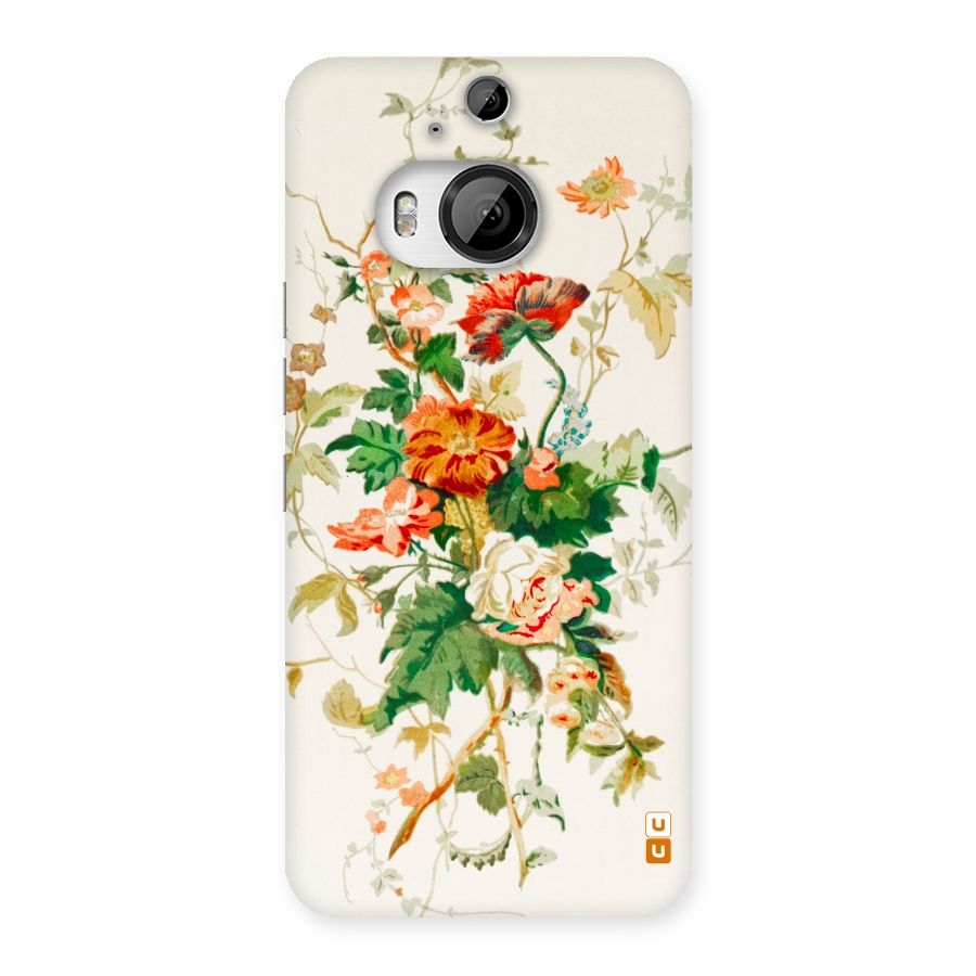 Summer Floral Back Case for HTC One M9 Plus