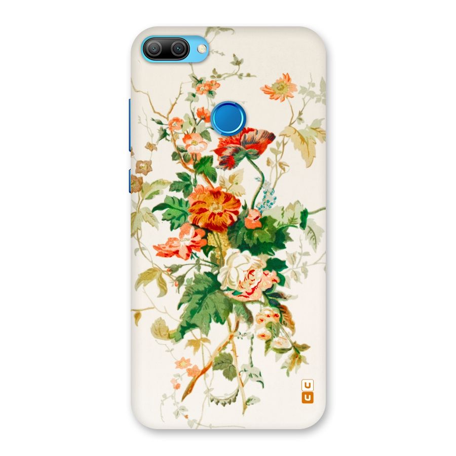 Summer Floral Back Case for Honor 9N