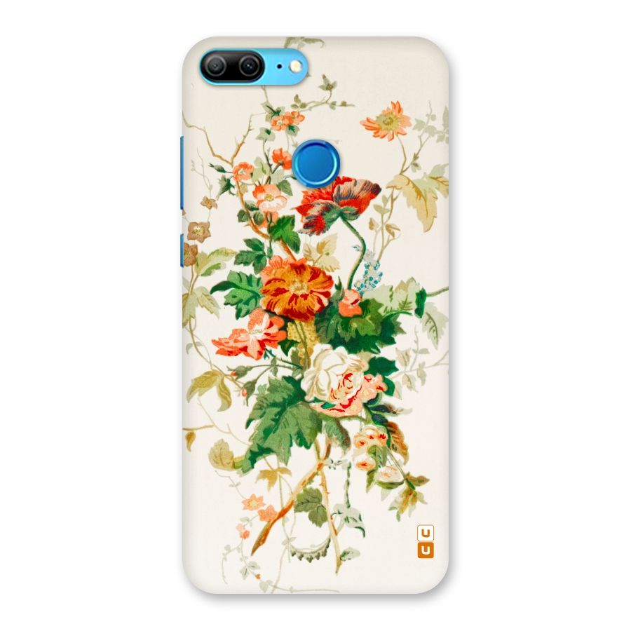Summer Floral Back Case for Honor 9 Lite