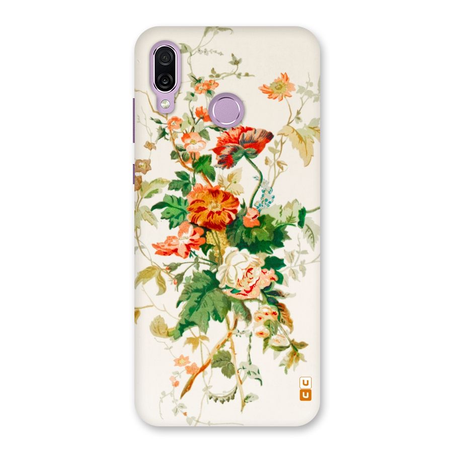 Summer Floral Back Case for Honor Play