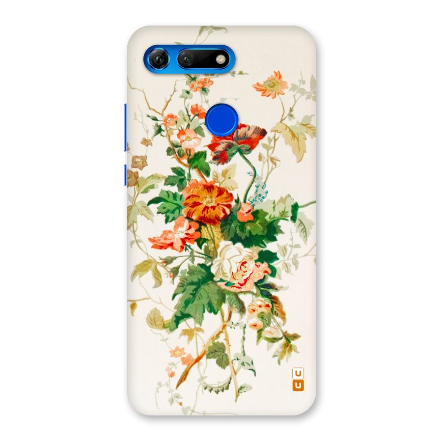 Summer Floral Back Case for Honor View 20