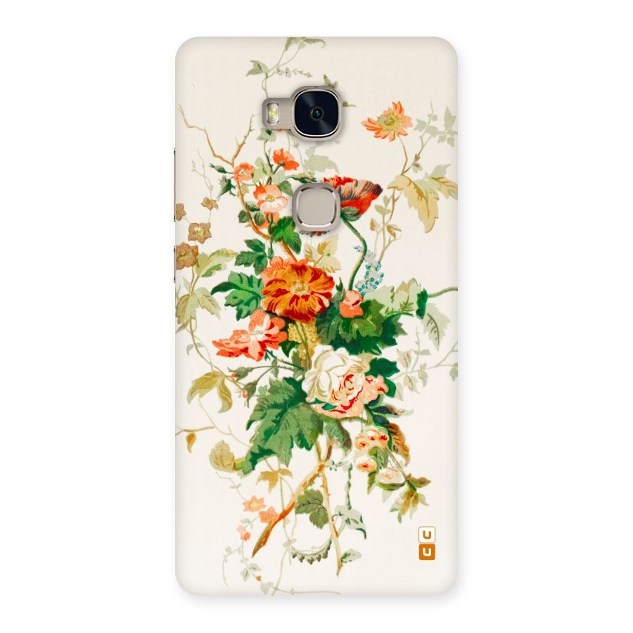 Summer Floral Back Case for Huawei Honor 5X