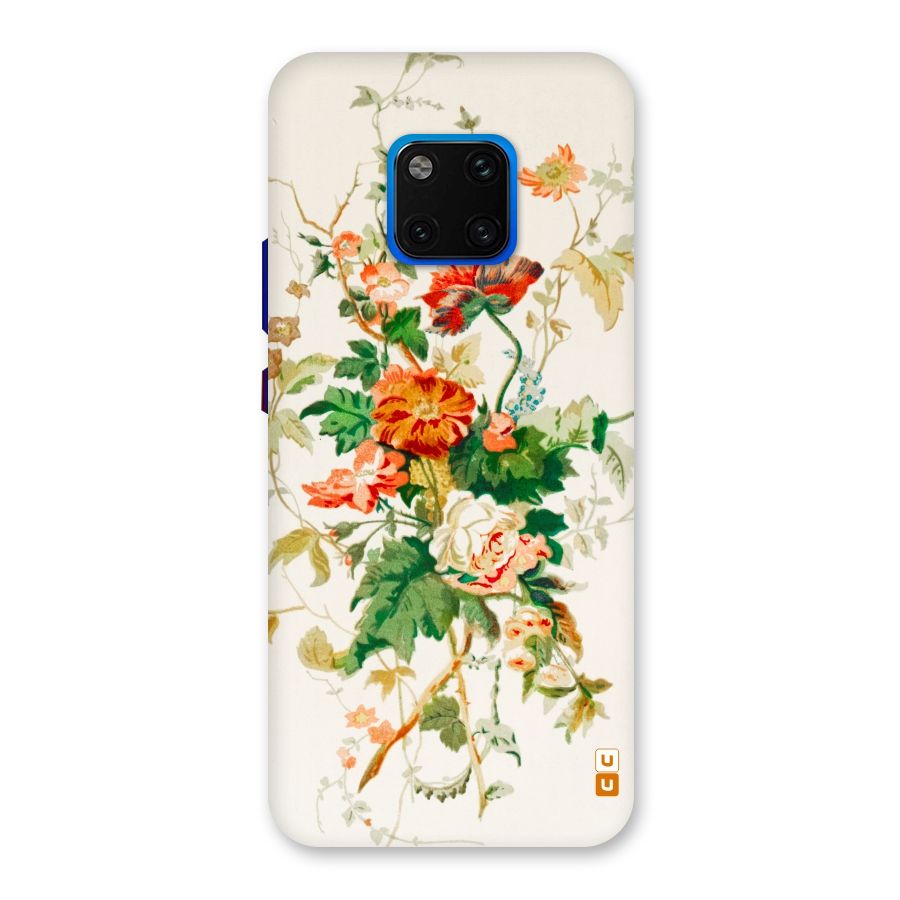 Summer Floral Back Case for Huawei Mate 20 Pro