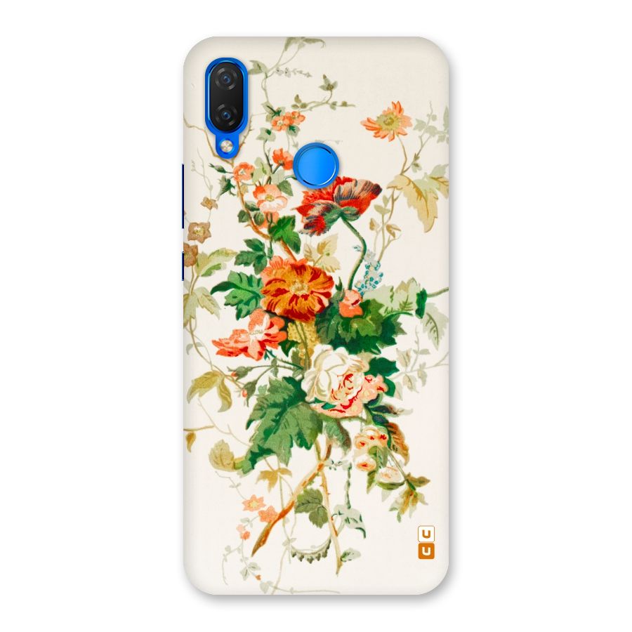 Summer Floral Back Case for Huawei P Smart+