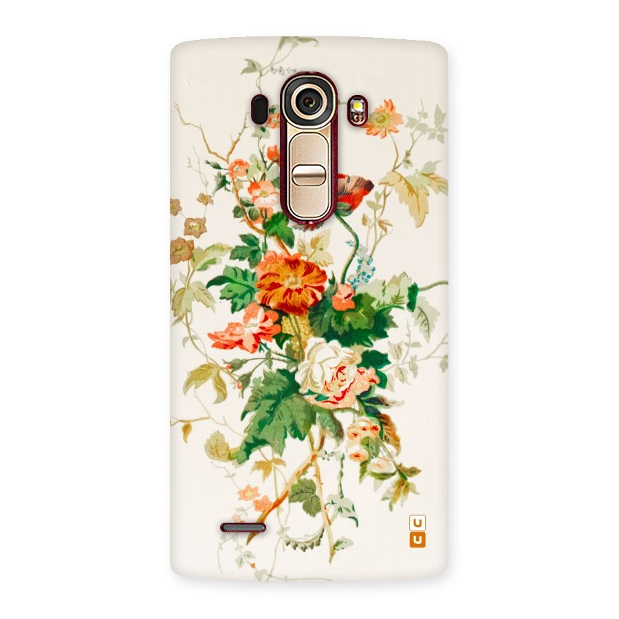 Summer Floral Back Case for LG G4