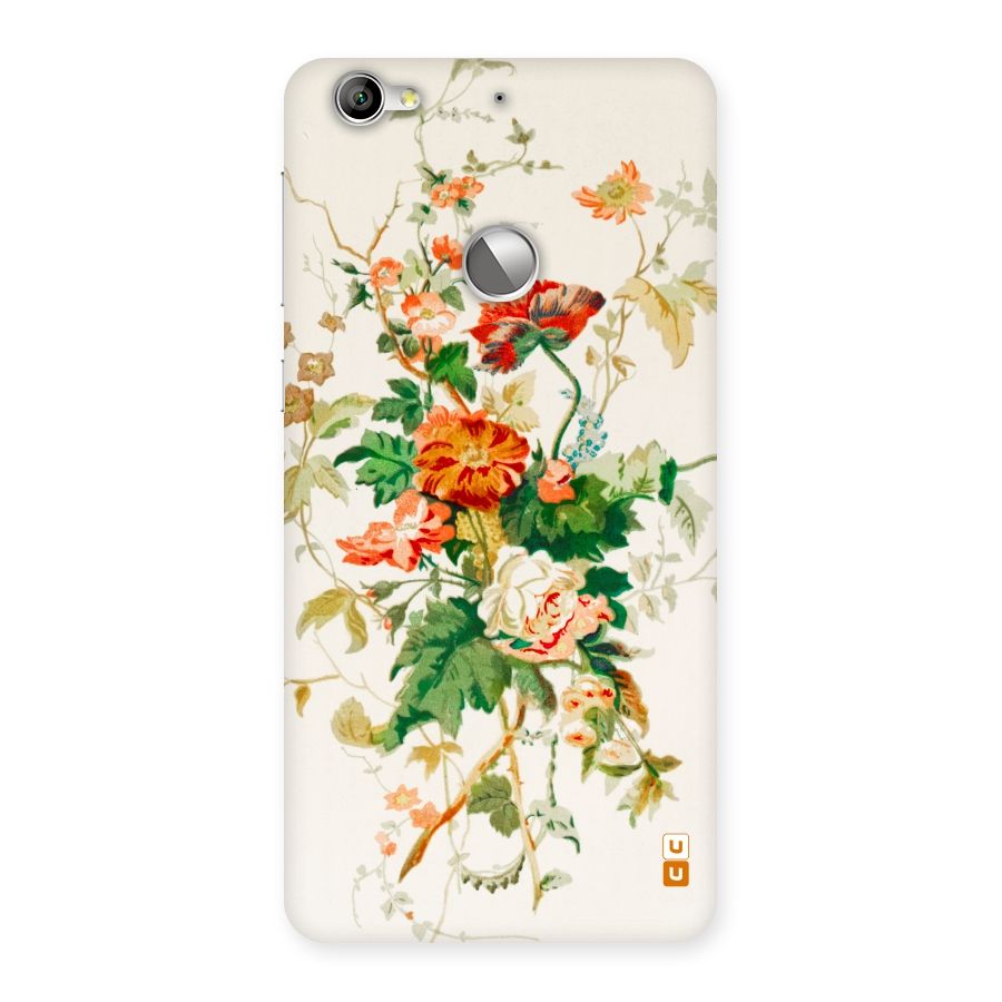 Summer Floral Back Case for LeTV Le 1s
