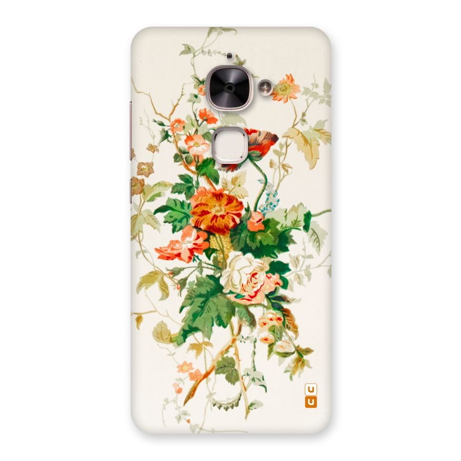 Summer Floral Back Case for Le 2