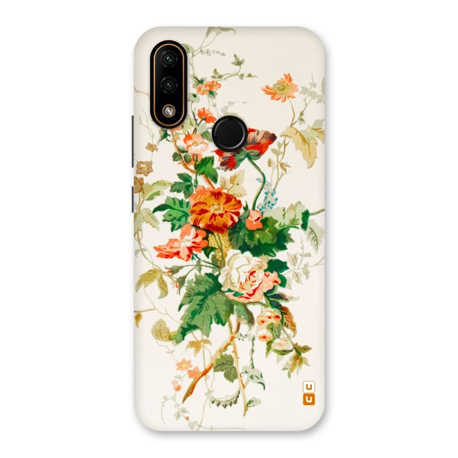 Summer Floral Back Case for Lenovo A6 Note