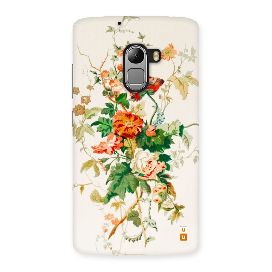 Summer Floral Back Case for Lenovo K4 Note