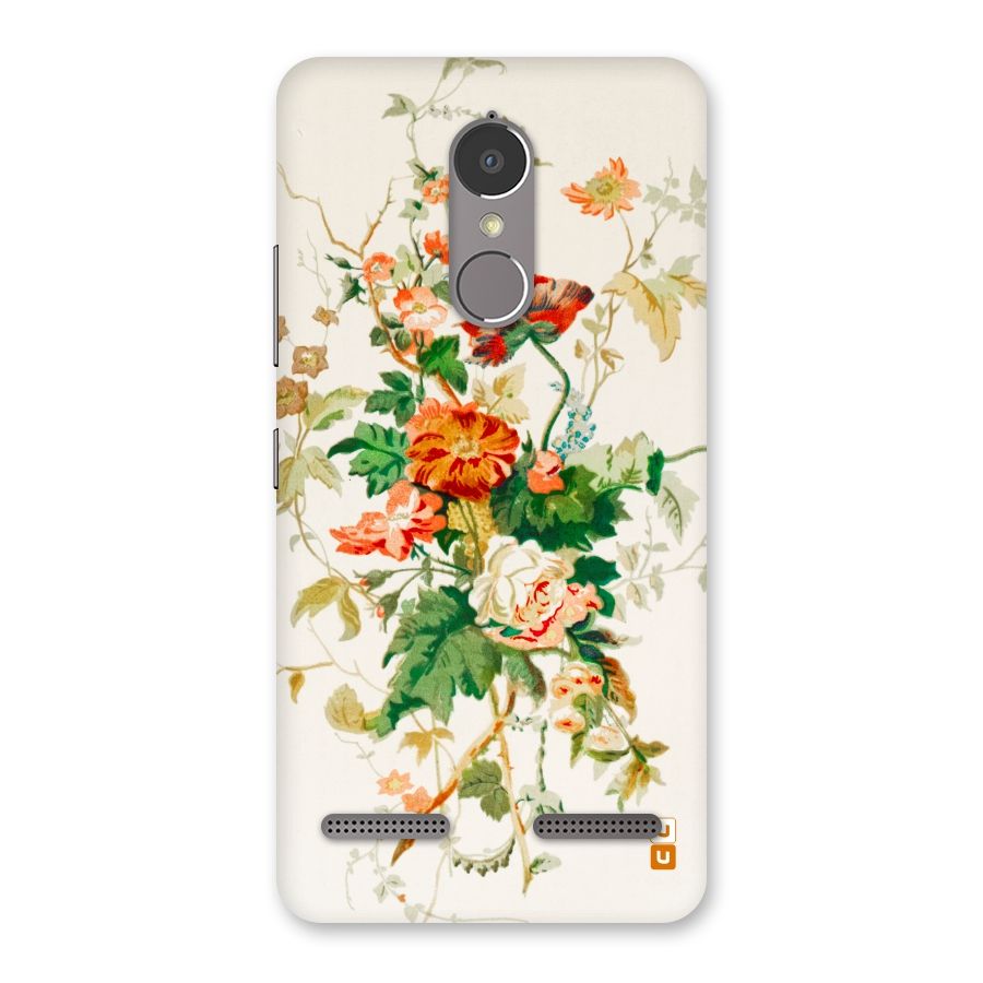 Summer Floral Back Case for Lenovo K6