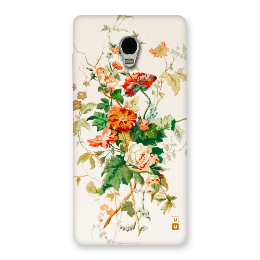 Summer Floral Back Case for Lenovo Vibe P1