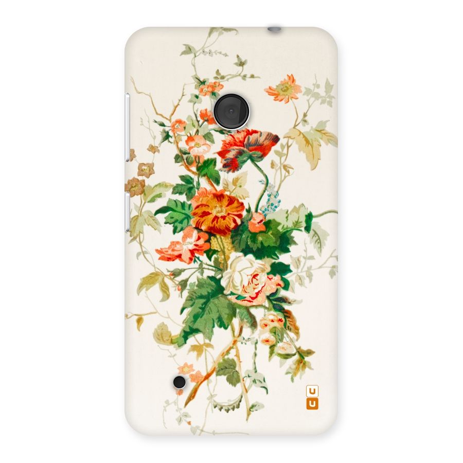 Summer Floral Back Case for Lumia 530