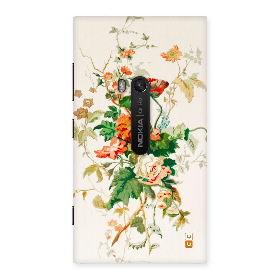 Summer Floral Back Case for Lumia 920