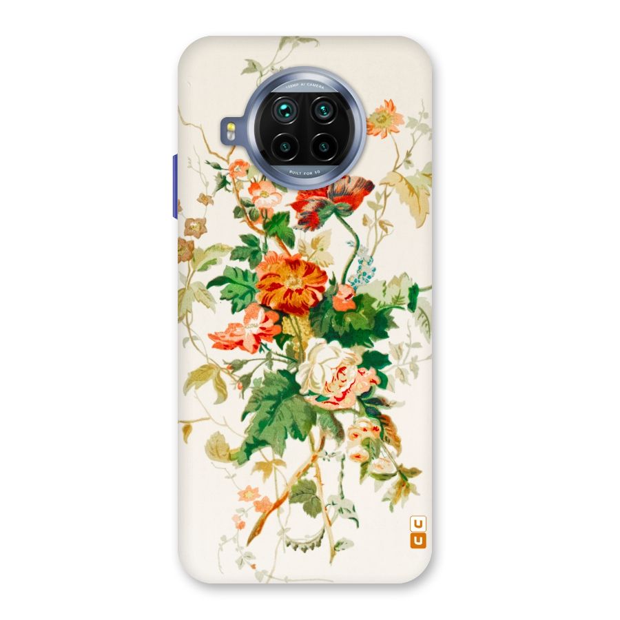 Summer Floral Back Case for Mi 10i