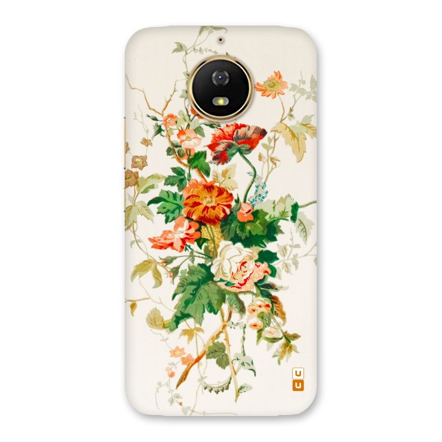 Summer Floral Back Case for Moto G5s