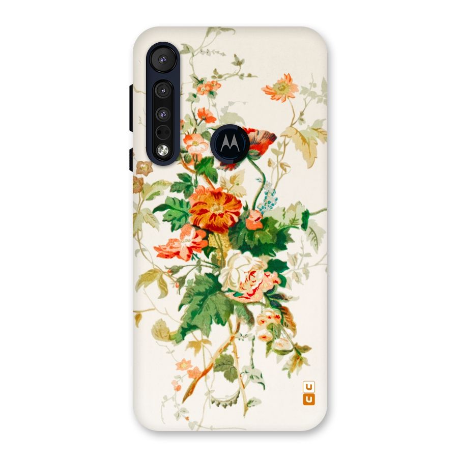 Summer Floral Back Case for Motorola One Macro