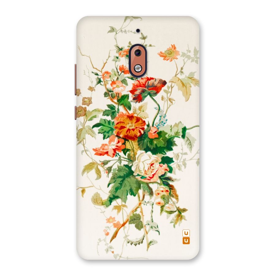 Summer Floral Back Case for Nokia 2.1
