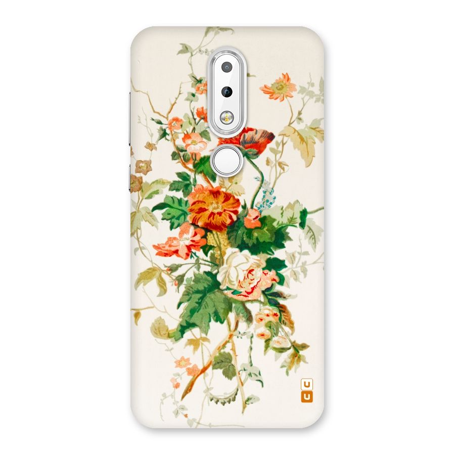 Summer Floral Back Case for Nokia 6.1 Plus