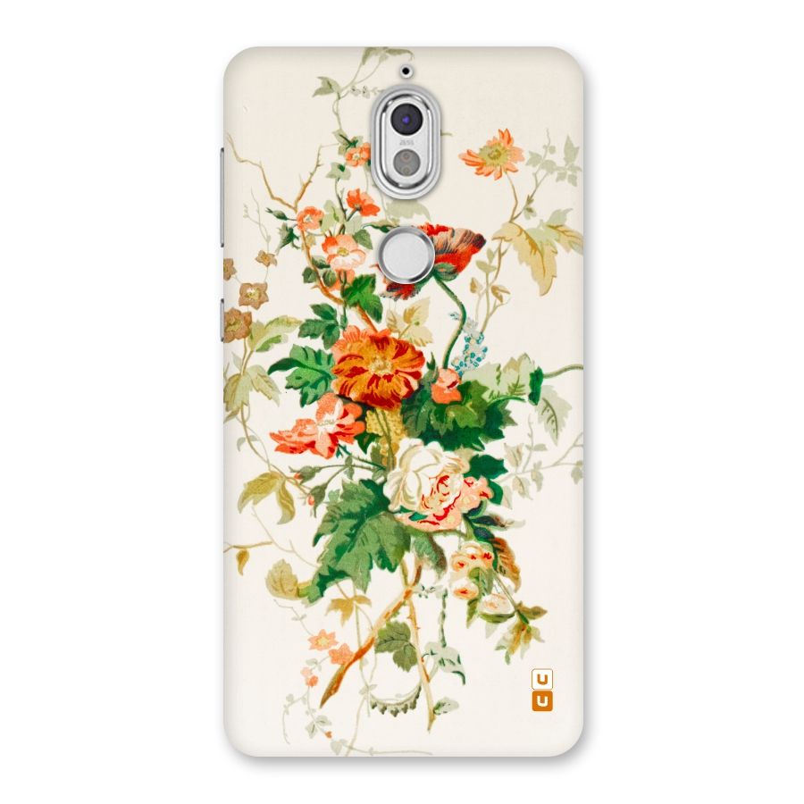 Summer Floral Back Case for Nokia 7