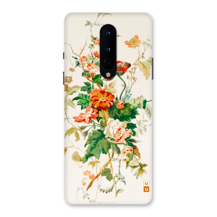 Summer Floral Back Case for OnePlus 8