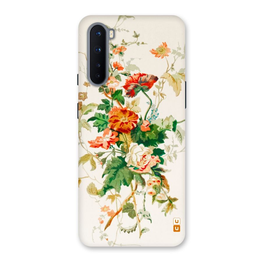 Summer Floral Back Case for OnePlus Nord