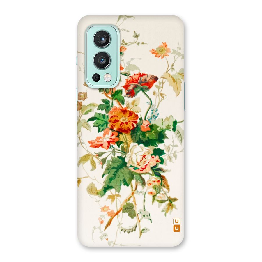 Summer Floral Back Case for OnePlus Nord 2 5G
