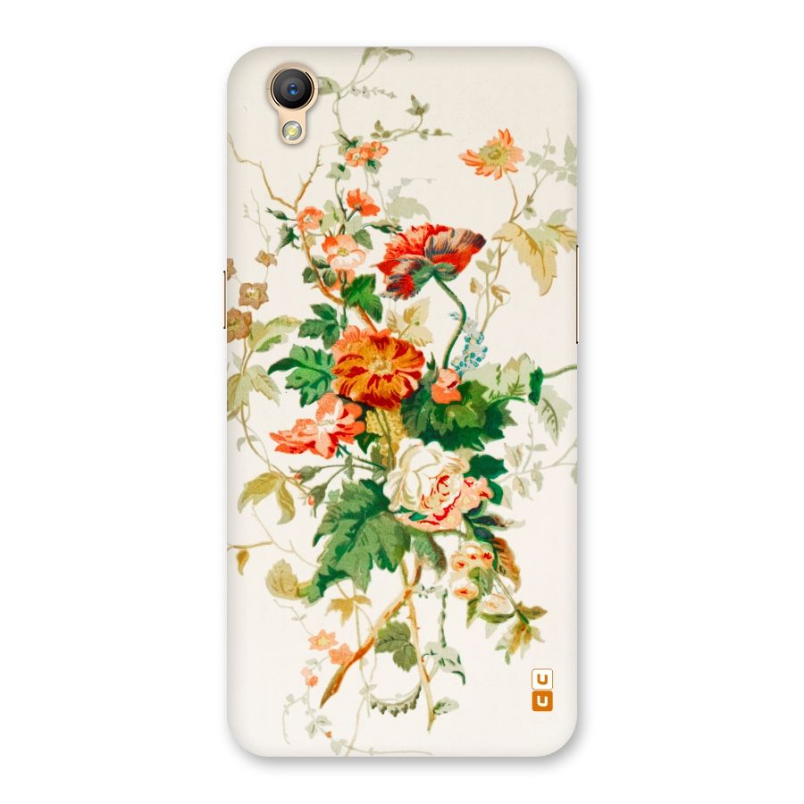 Summer Floral Back Case for Oppo A37