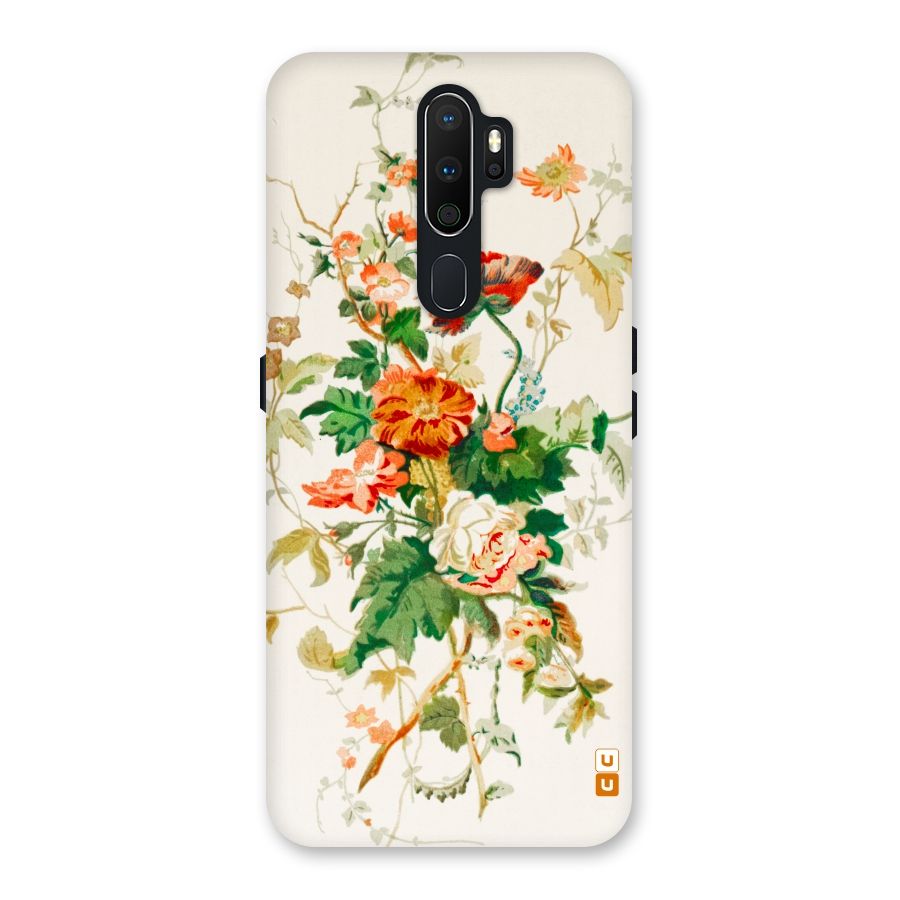 Summer Floral Back Case for Oppo A5 (2020)