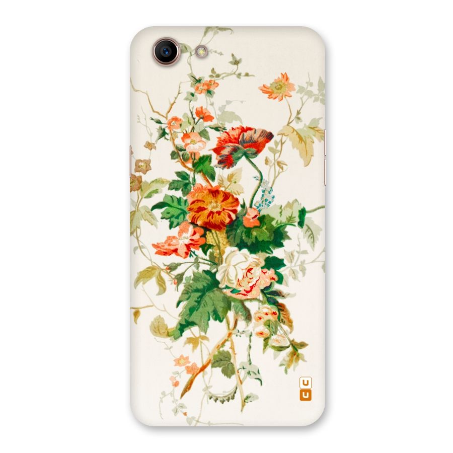Summer Floral Back Case for Oppo A83 (2018)