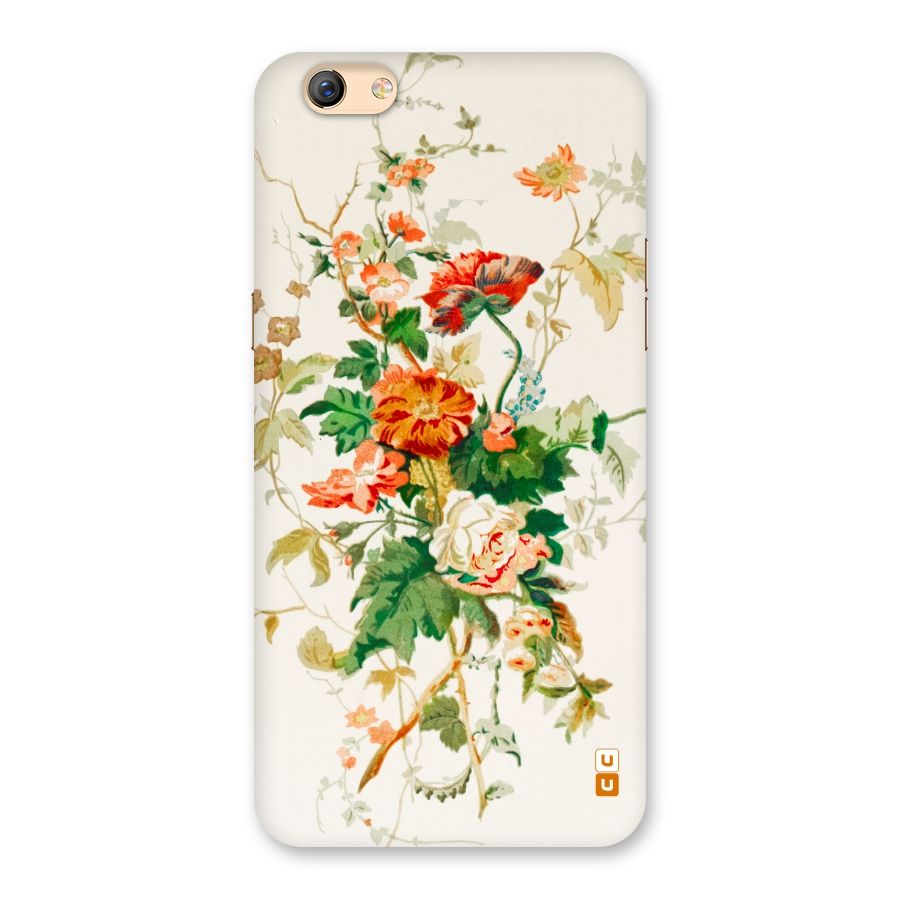 Summer Floral Back Case for Oppo F3 Plus