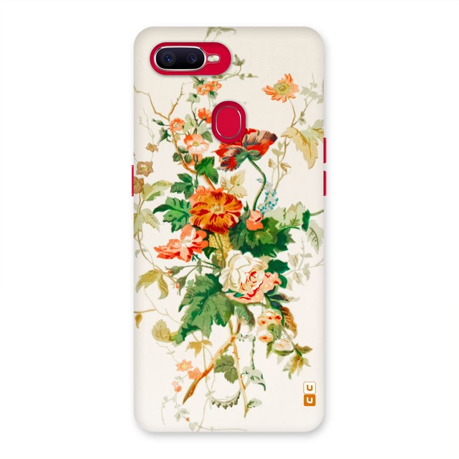 Summer Floral Back Case for Oppo F9 Pro
