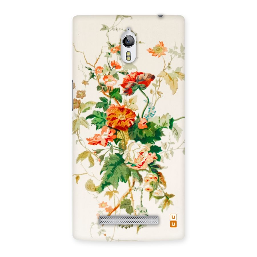 Summer Floral Back Case for Oppo Find 7