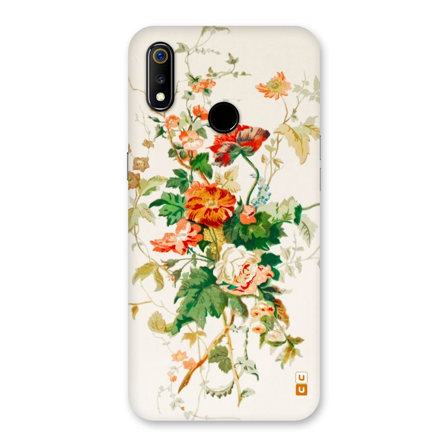 Summer Floral Back Case for Realme 3