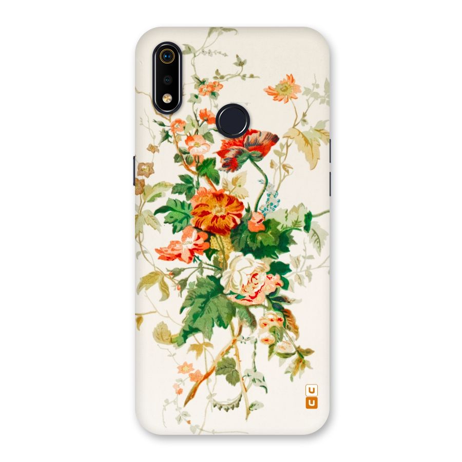 Summer Floral Back Case for Realme 3i