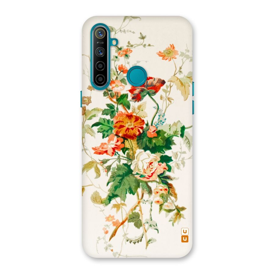 Summer Floral Back Case for Realme 5i