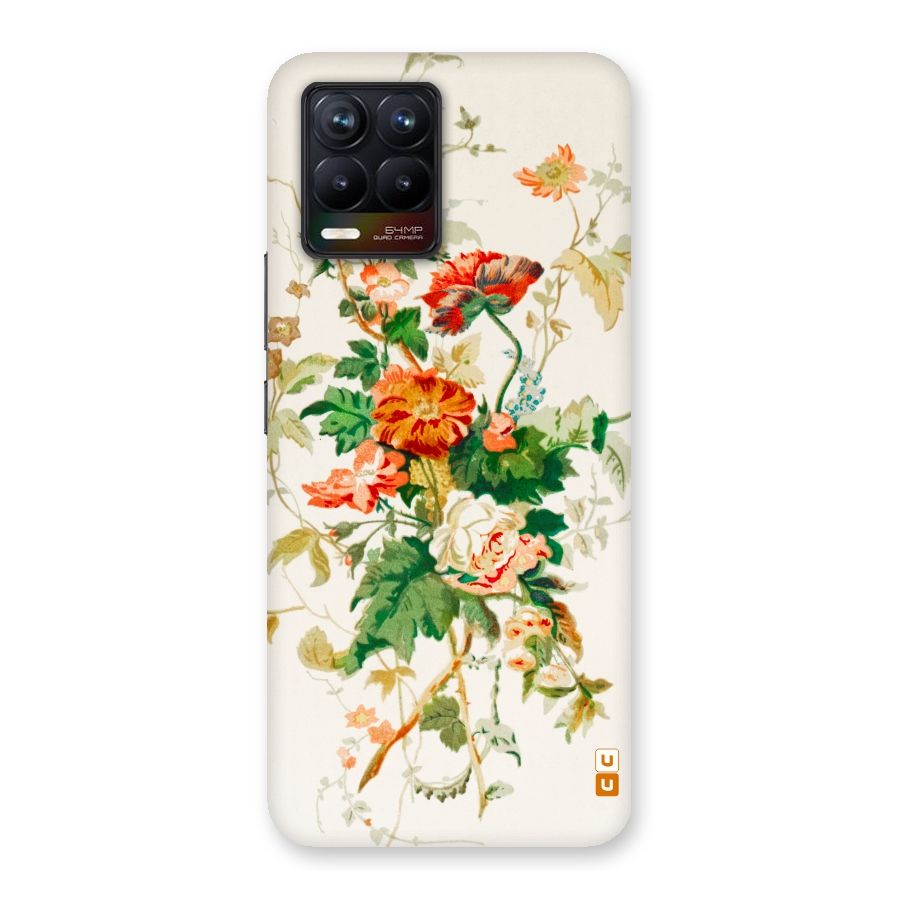 Summer Floral Back Case for Realme 8