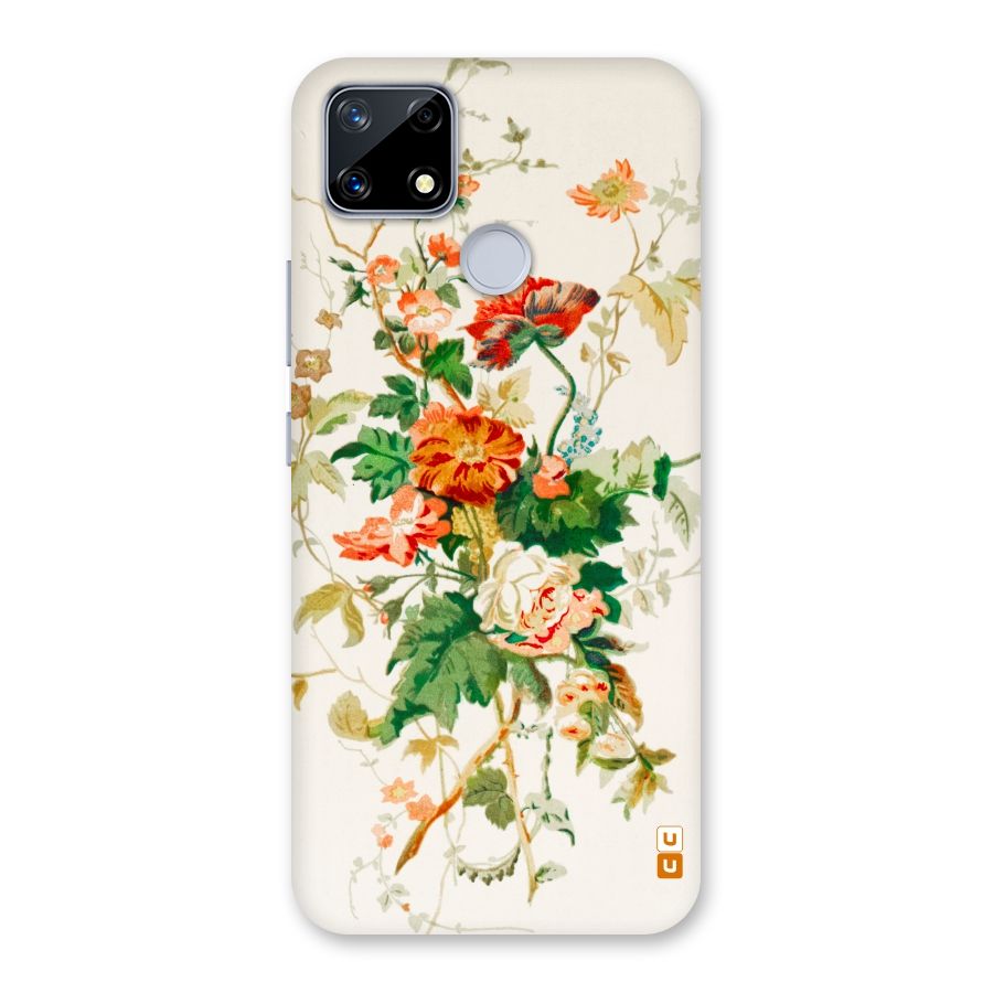 Summer Floral Back Case for Realme Narzo 20