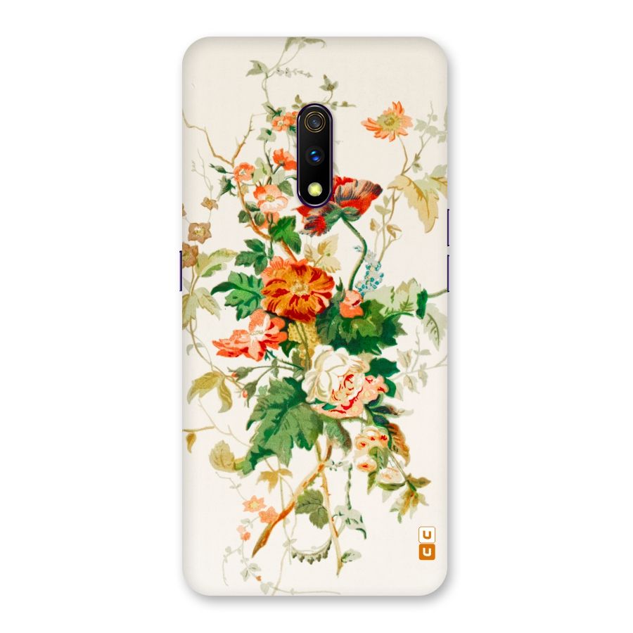 Summer Floral Back Case for Realme X