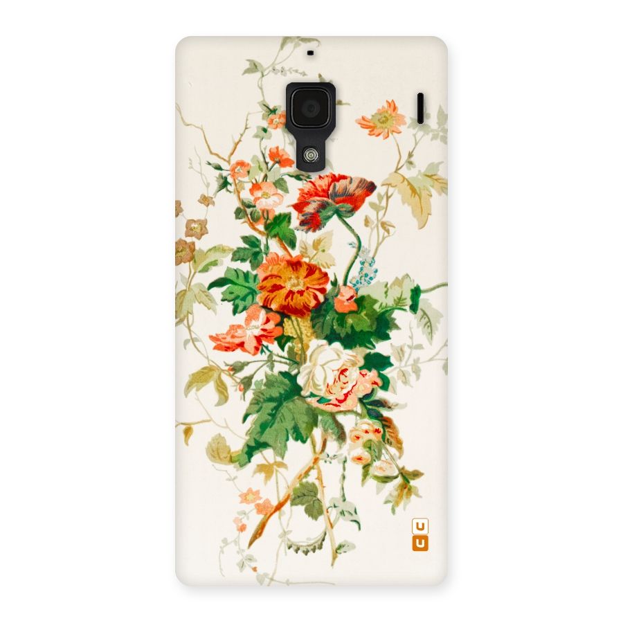 Summer Floral Back Case for Redmi 1S