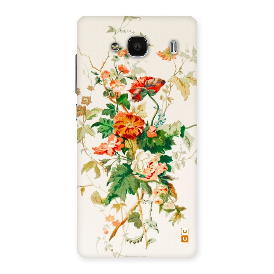 Summer Floral Back Case for Redmi 2s