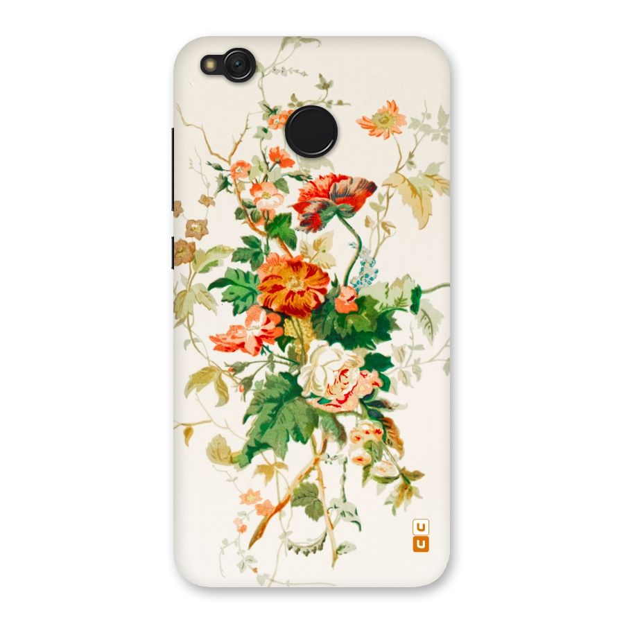 Summer Floral Back Case for Redmi 4