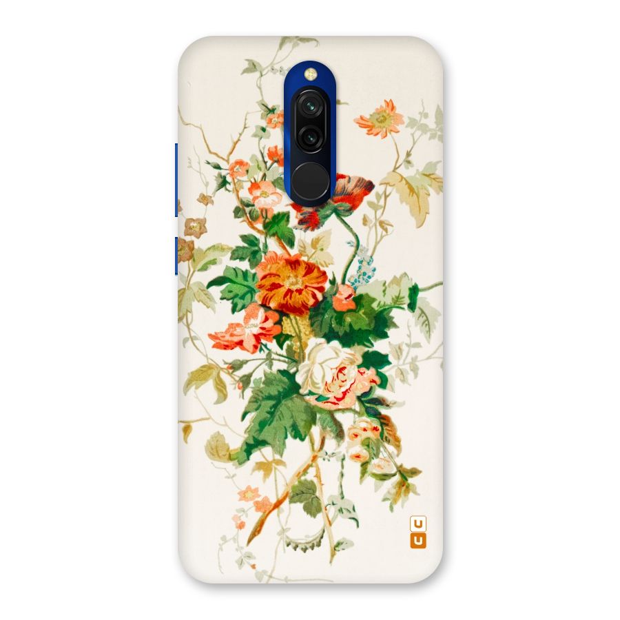 Summer Floral Back Case for Redmi 8