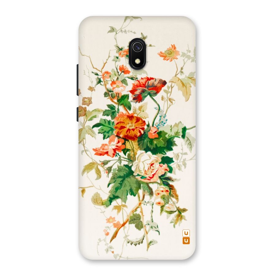 Summer Floral Back Case for Redmi 8A