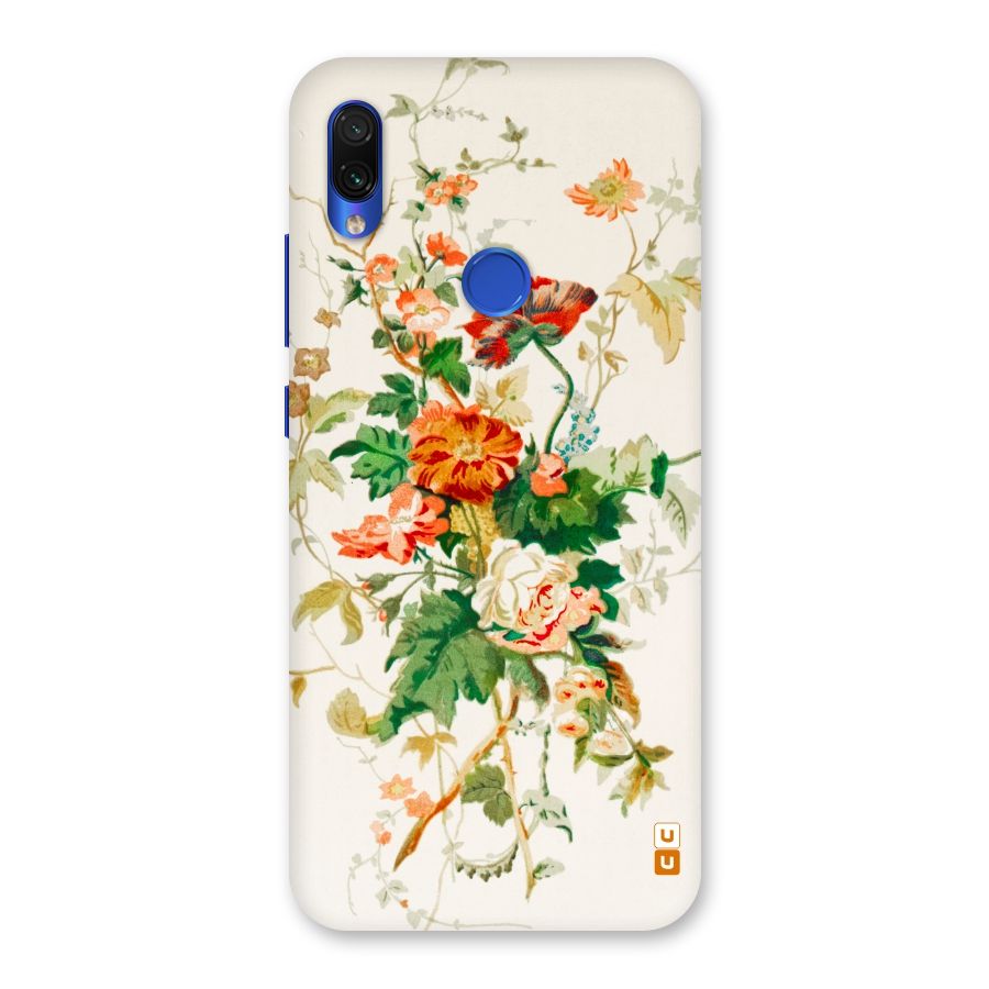 Summer Floral Back Case for Redmi Note 7S