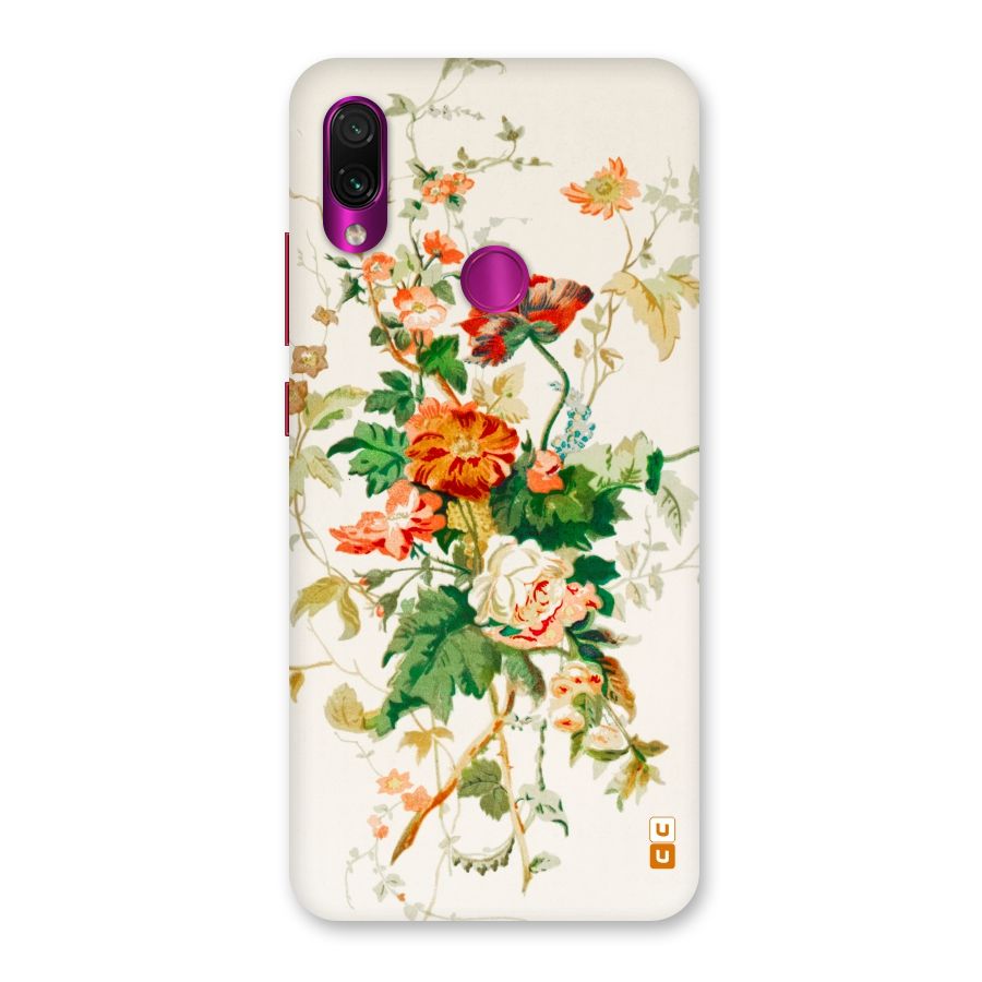 Summer Floral Back Case for Redmi Note 7 Pro